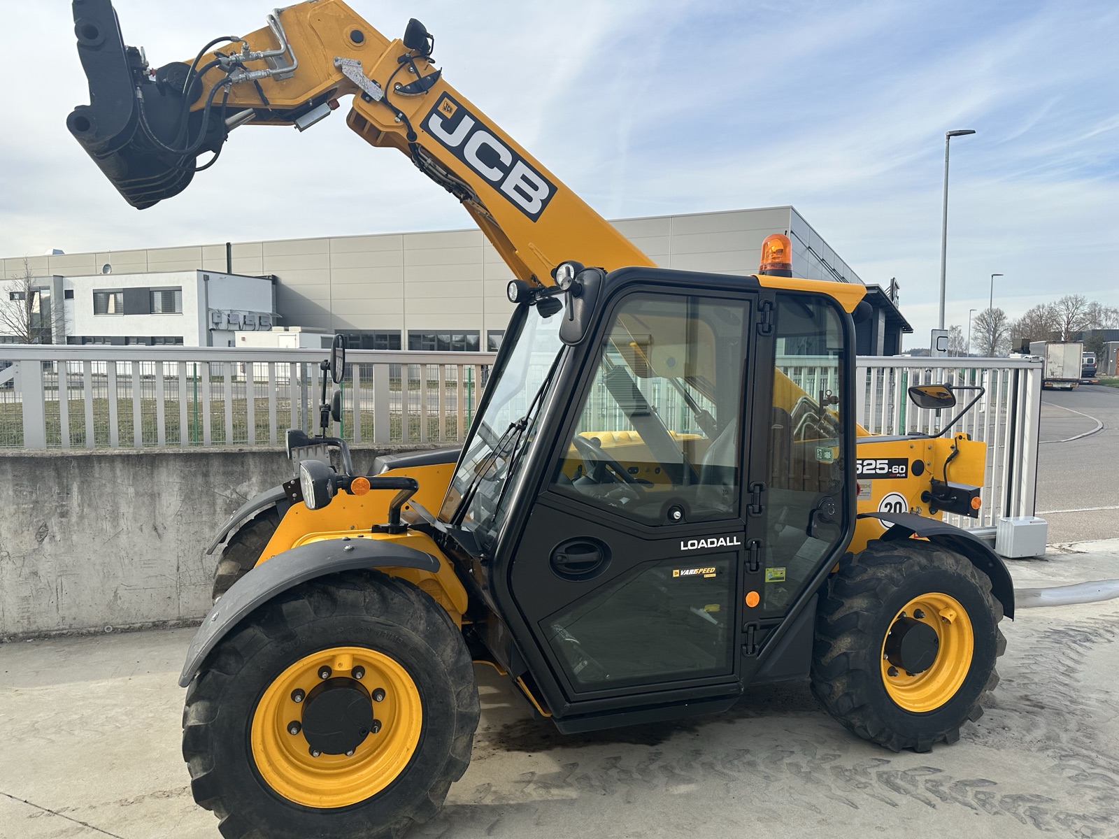JCB Teleskoplader im Einsatz
